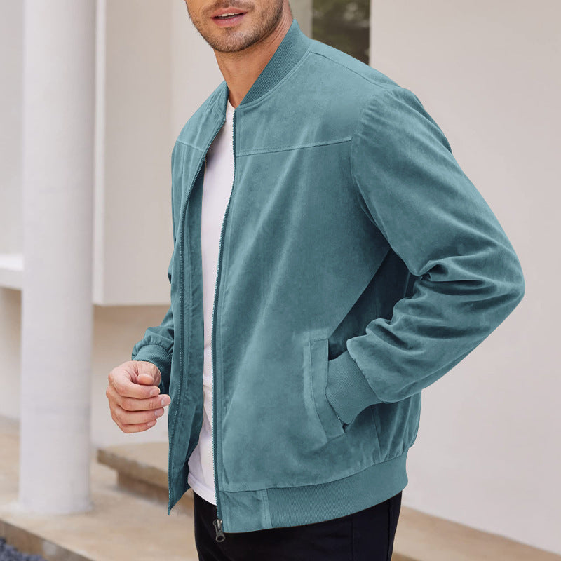 Birgerus – Stylish Casual Bomber Jacket with High Collar