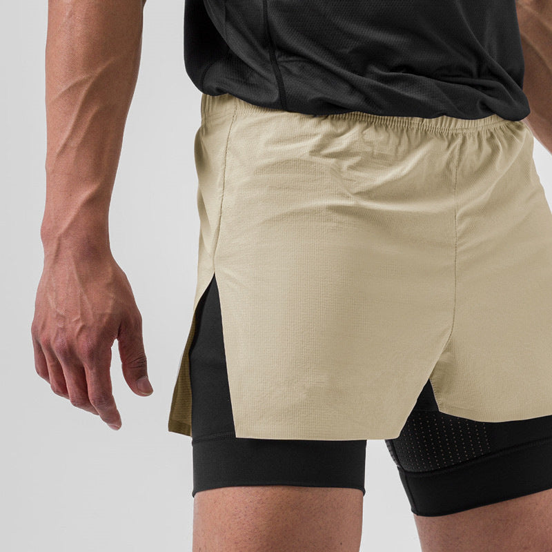 AXEL | Herrträningsshorts med Dubbellager och Kompression