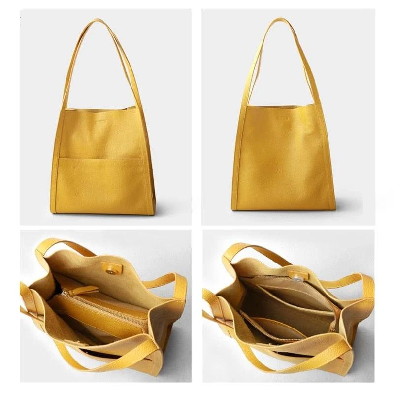 LEONORA™ | Elegant skuldertaske i ægte læder