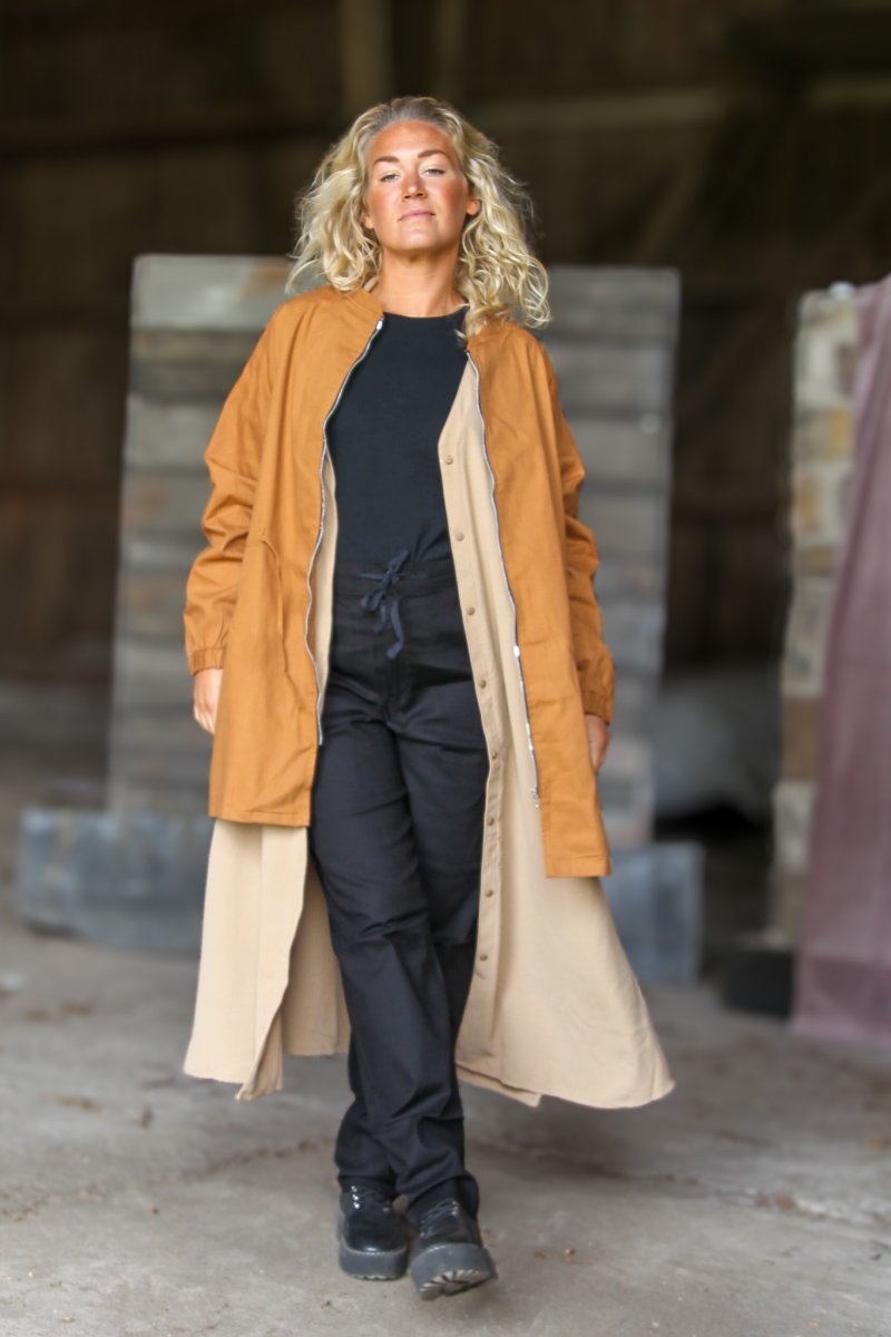 Fiorine Rust Cargo Jacket – Letvægtsjakke til kvinder
