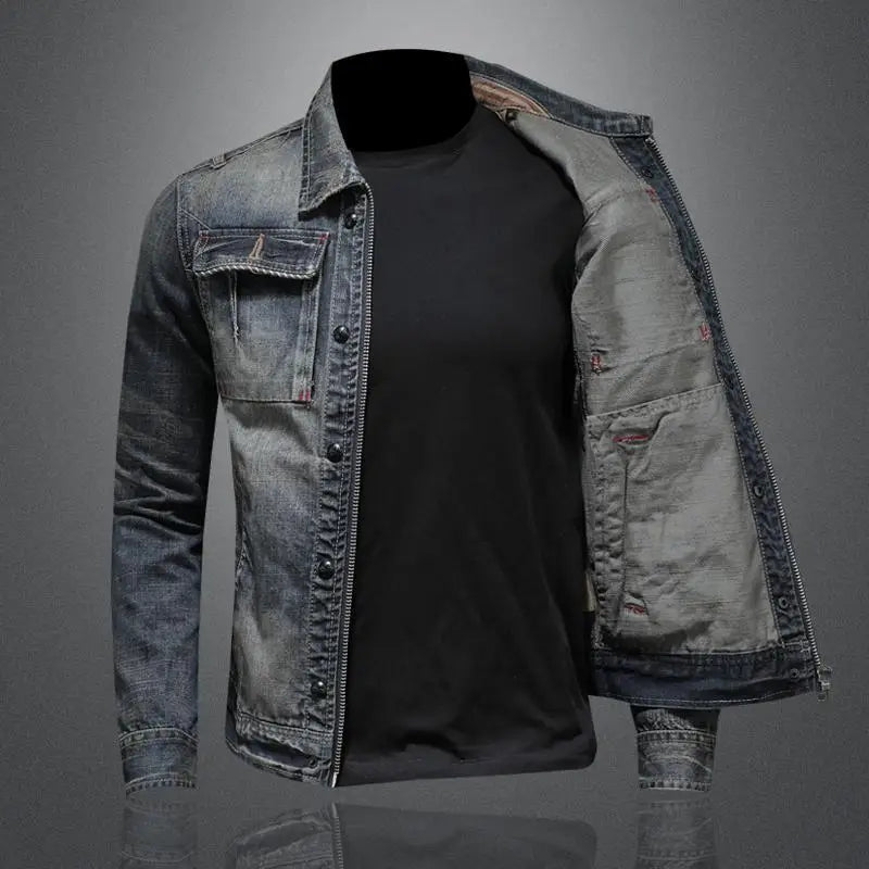 LEON | Retro Denim Jacket with Vintage Look