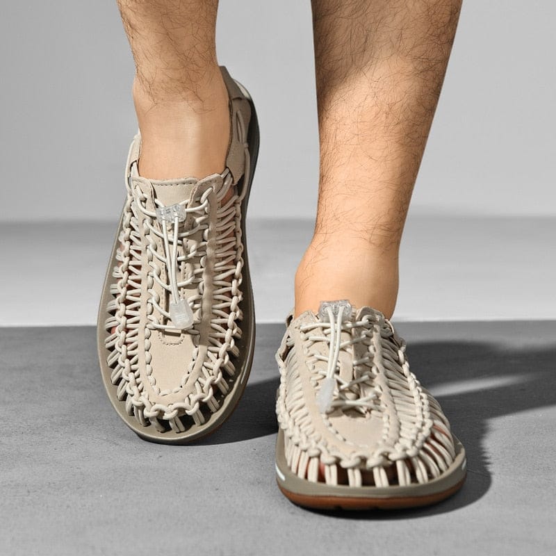 Solvik | Unisex Sandaler med Flätad Överdel