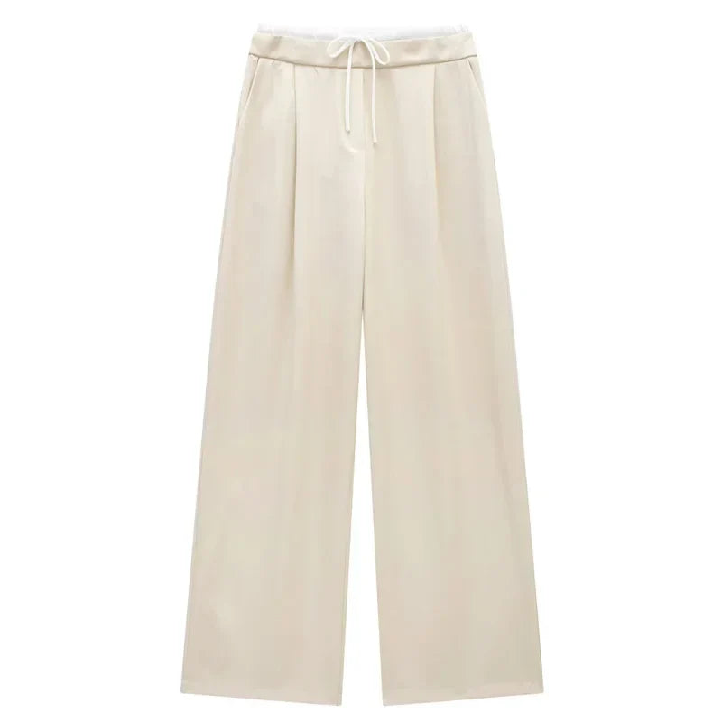 Elise | Flared Training Pants with High Waist