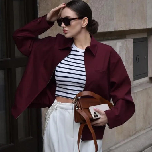 Maja | Veste pour femme à coupe courte