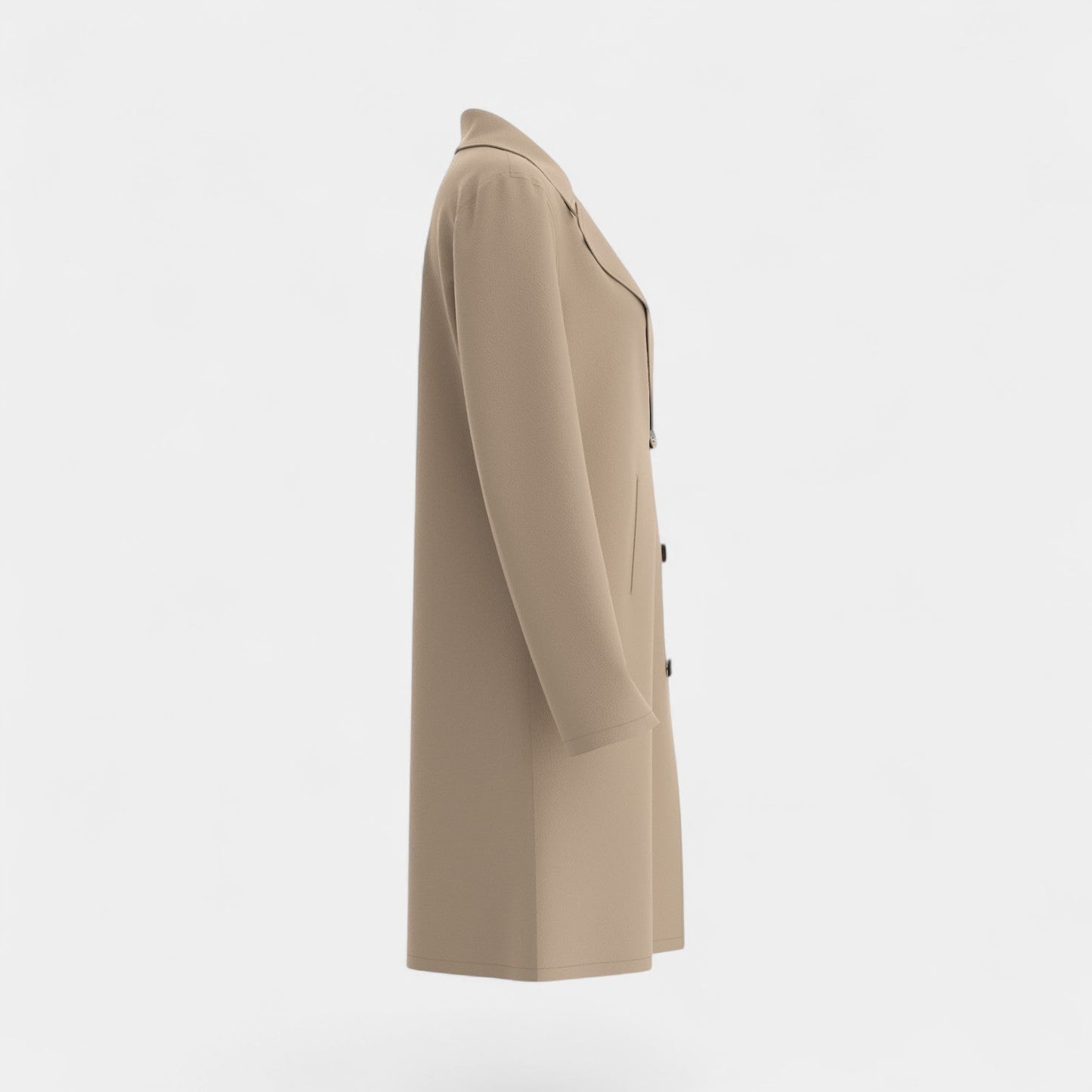Othilia | Lightweight Women's Coat with Single-Breasted Closure – Timeless Style