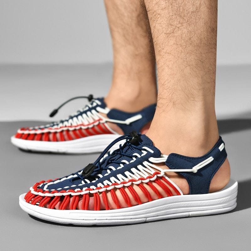 Solvik | Unisex Sandaler med Flätad Överdel