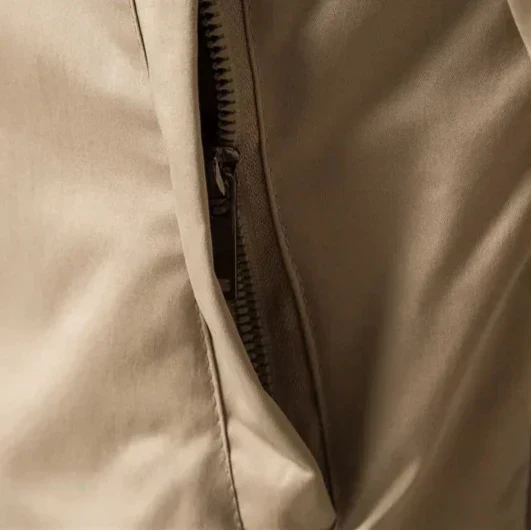 Erik | Light bomber jacket with ribbed edge