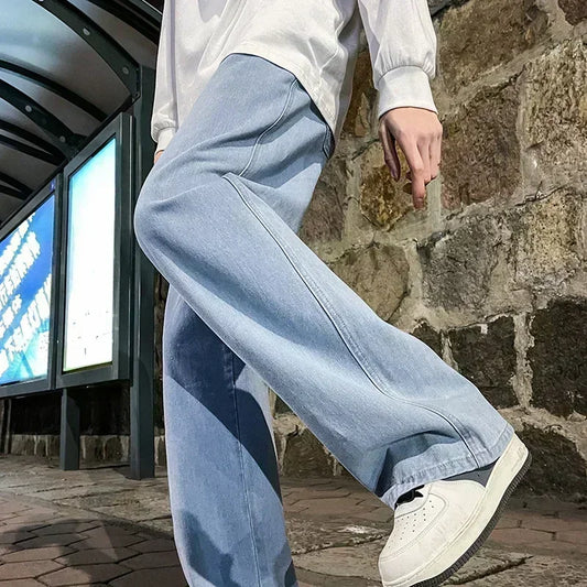 MARKION™ | Streetwear Lösa Jeans för Herr