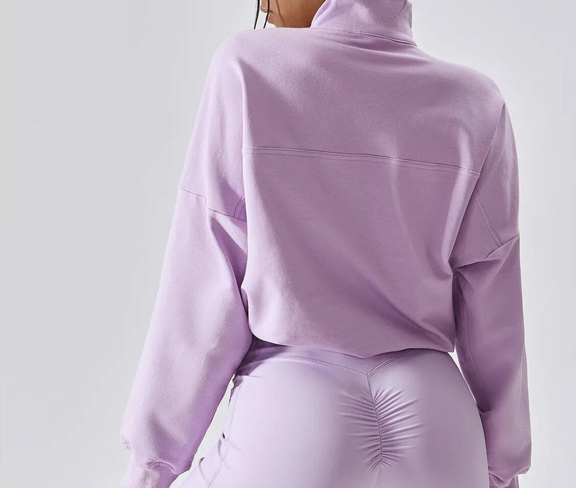 Camellia Sporty Bluse med Justerbar Talje – Behagelig til Hverdagsbrug