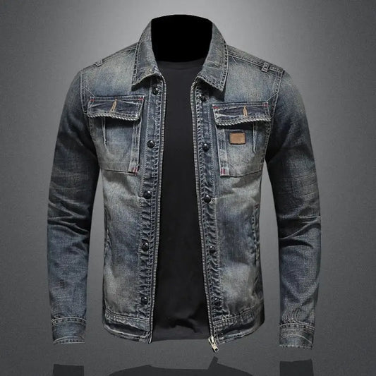 LEON | Retro Denim Jacket with Vintage Look