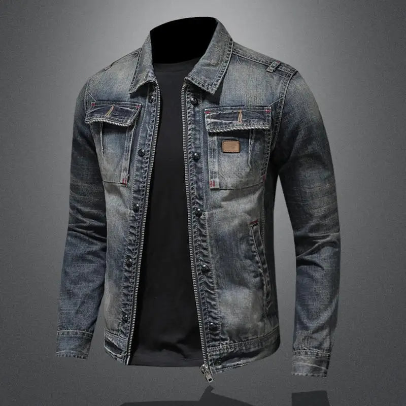 LEON | Retro Denim Jacket with Vintage Look