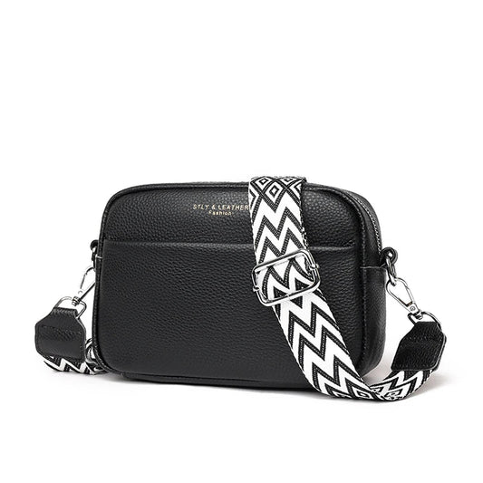 Elvia | Lyxig Crossbody-väska i äkta läder
