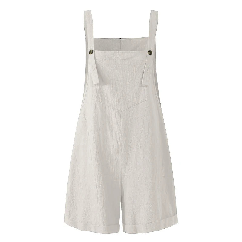 AYLA™ | Boho Jumpsuit in Loose Fit with Square Neckline