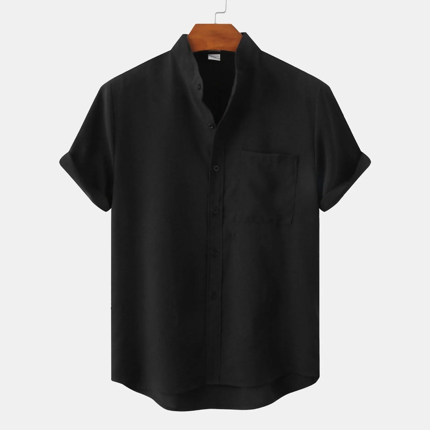 EDVIN™ | Short-sleeved Shirt in Airy Linen Blend