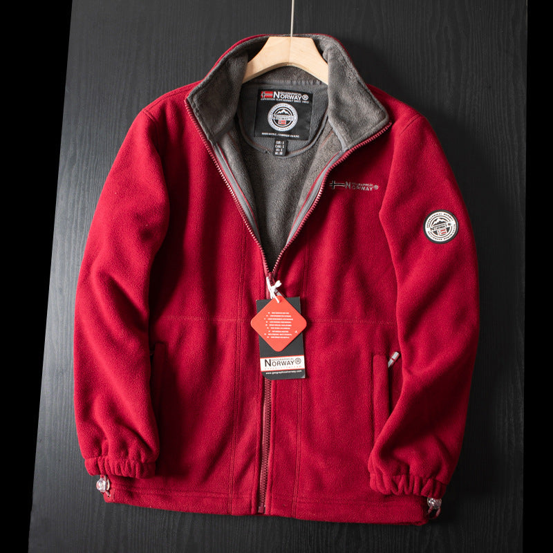 Vico | Outdoor jacket with zipper and high collar