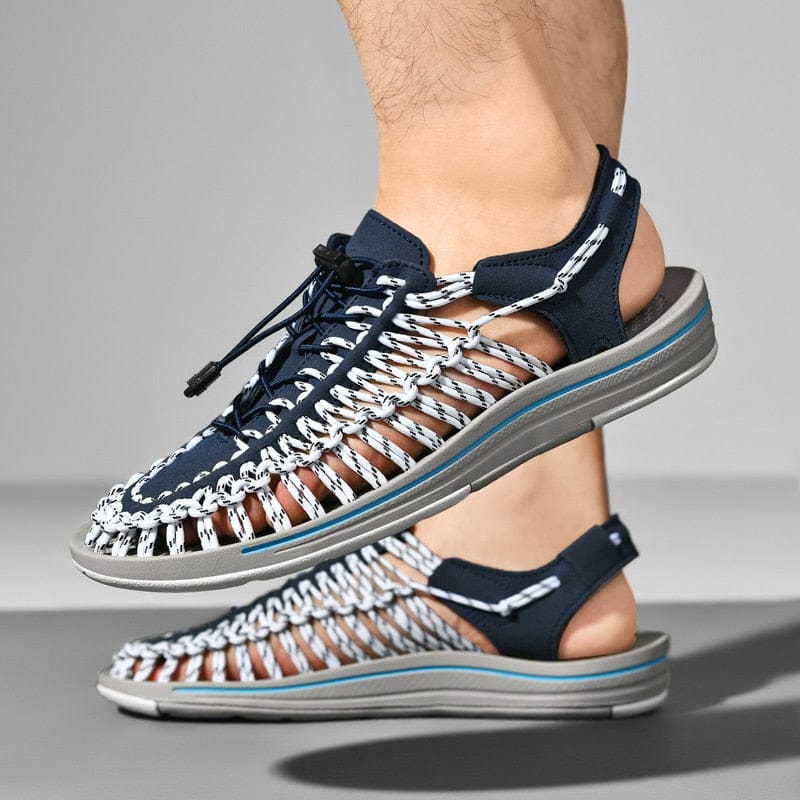Solvik | Unisex Sandaler med Flätad Överdel