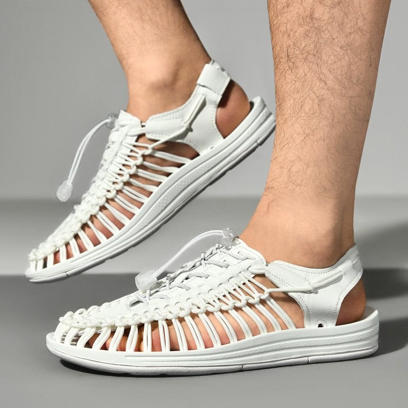 Solvik | Unisex Sandaler med Flätad Överdel