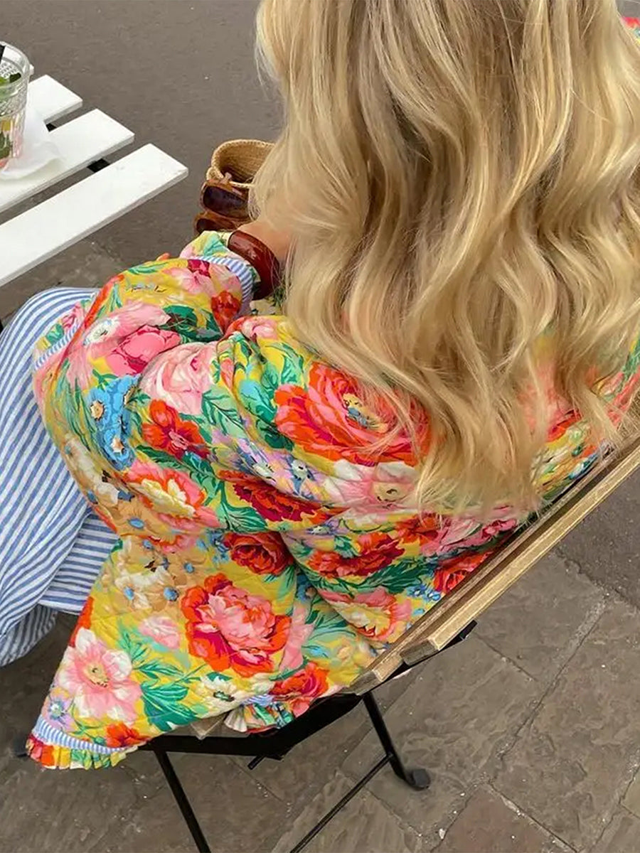 Mystelia ColorCascade forårsjakke – Elegant overtøj til kvinder