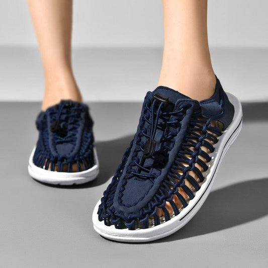 Solvik | Unisex Sandaler med Flätad Överdel