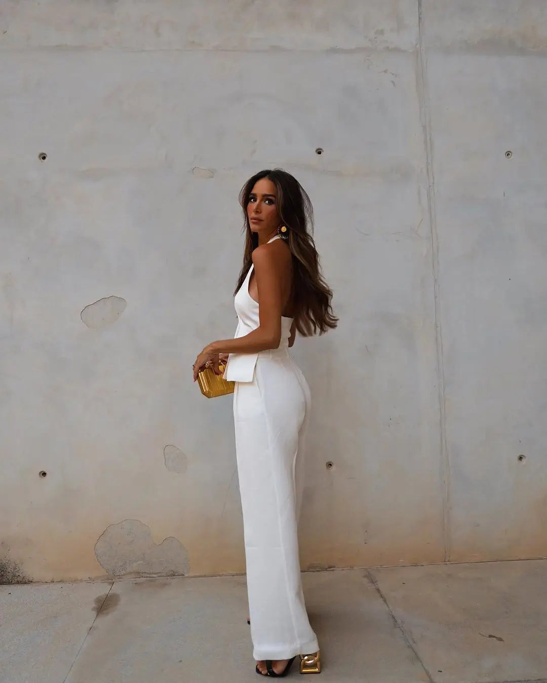 MILENA | Elegant Two-piece Set with Lace Details