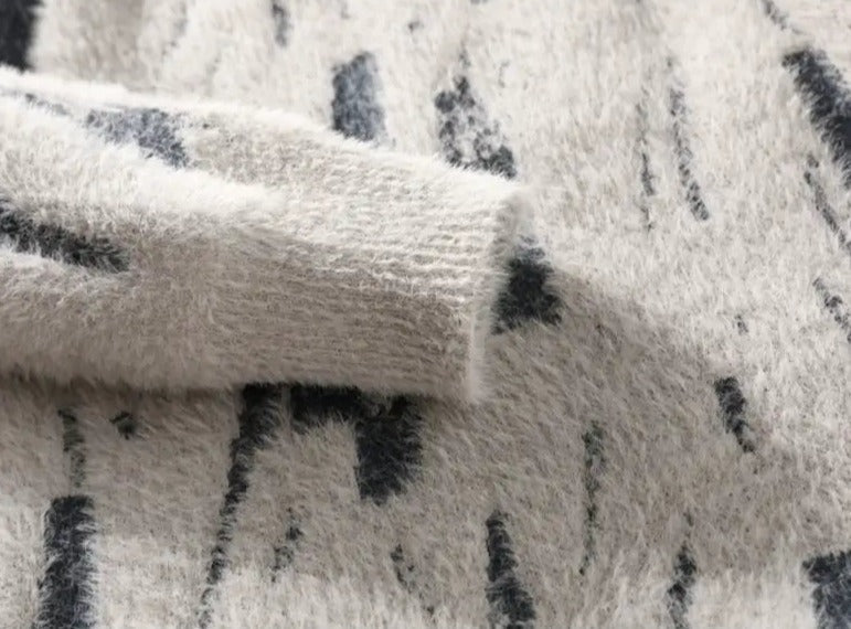 Nicolai Mjuk Stickad Tröja – Perfekt för Höst och Vinter