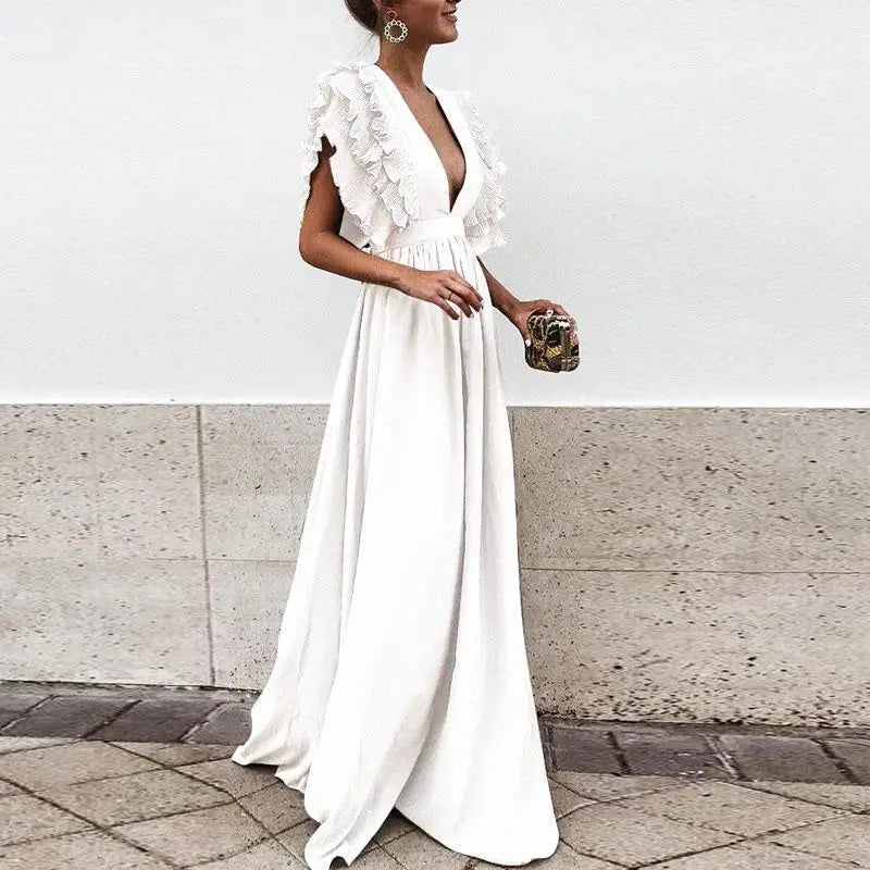 Selena | Elegant Dress with Gathered Sleeves