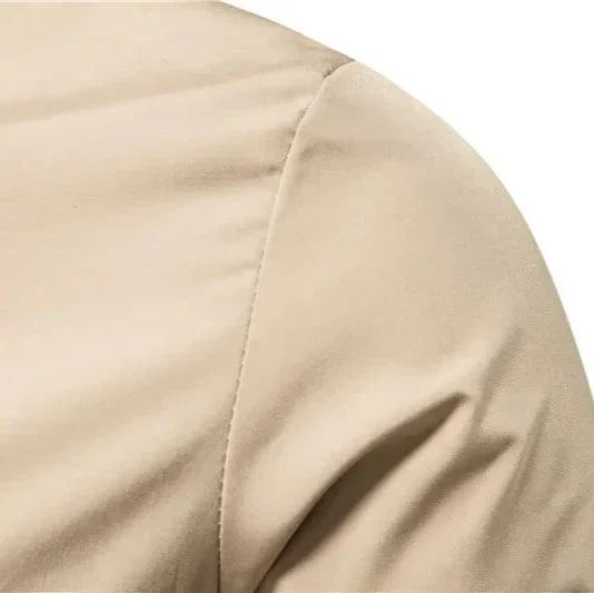 Erik | Light bomber jacket with ribbed edge