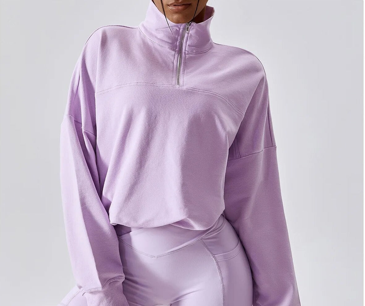 Camellia Sporty Bluse med Justerbar Talje – Behagelig til Hverdagsbrug