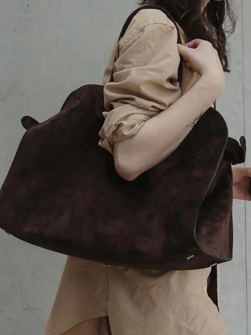 Elvira | Elegant Large Handbag in Vegan Leather
