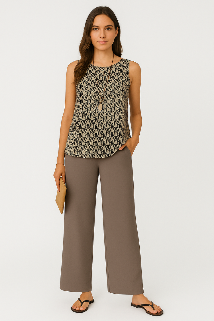 Teske – Elegant Two-piece Summer Set for Women