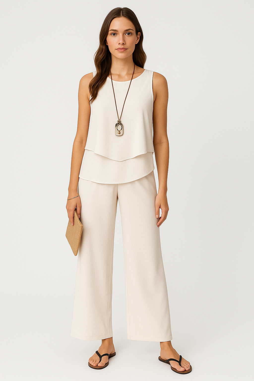Teske – Elegant Two-piece Summer Set for Women