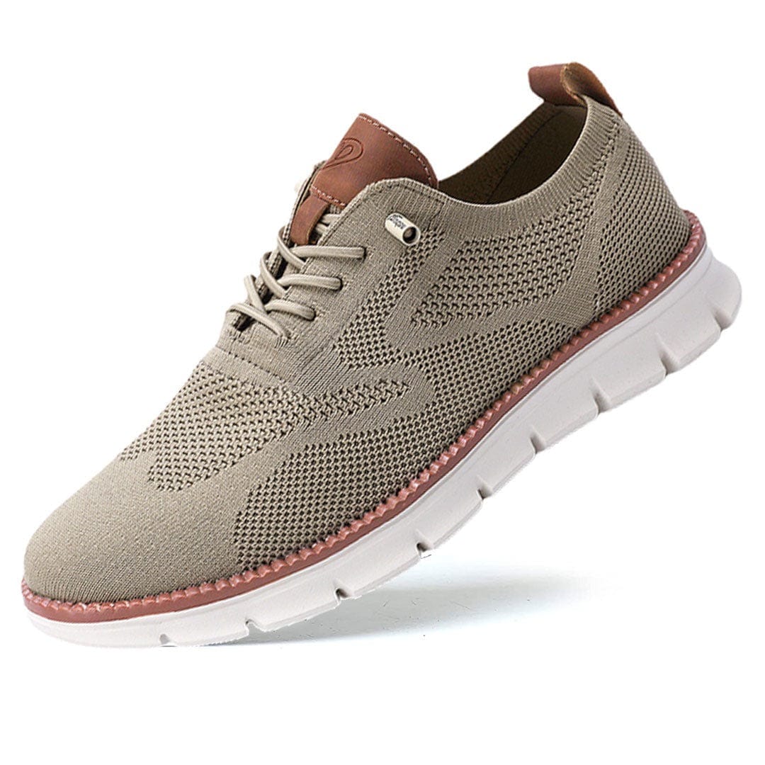 Urban™ | Ultra-bekväma Herrskor i Italienskt Läder & Andningsbar Flyknit