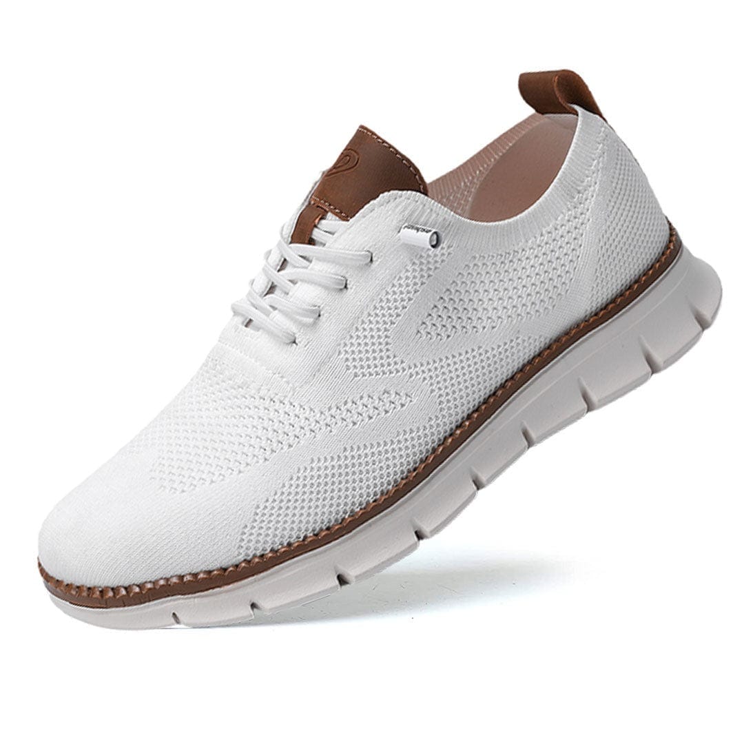 Urban™ | Ultra-bekväma Herrskor i Italienskt Läder & Andningsbar Flyknit