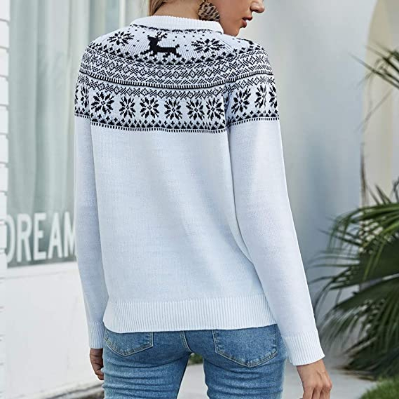 Damtröja Idalia – warm knitted design for autumn and winter