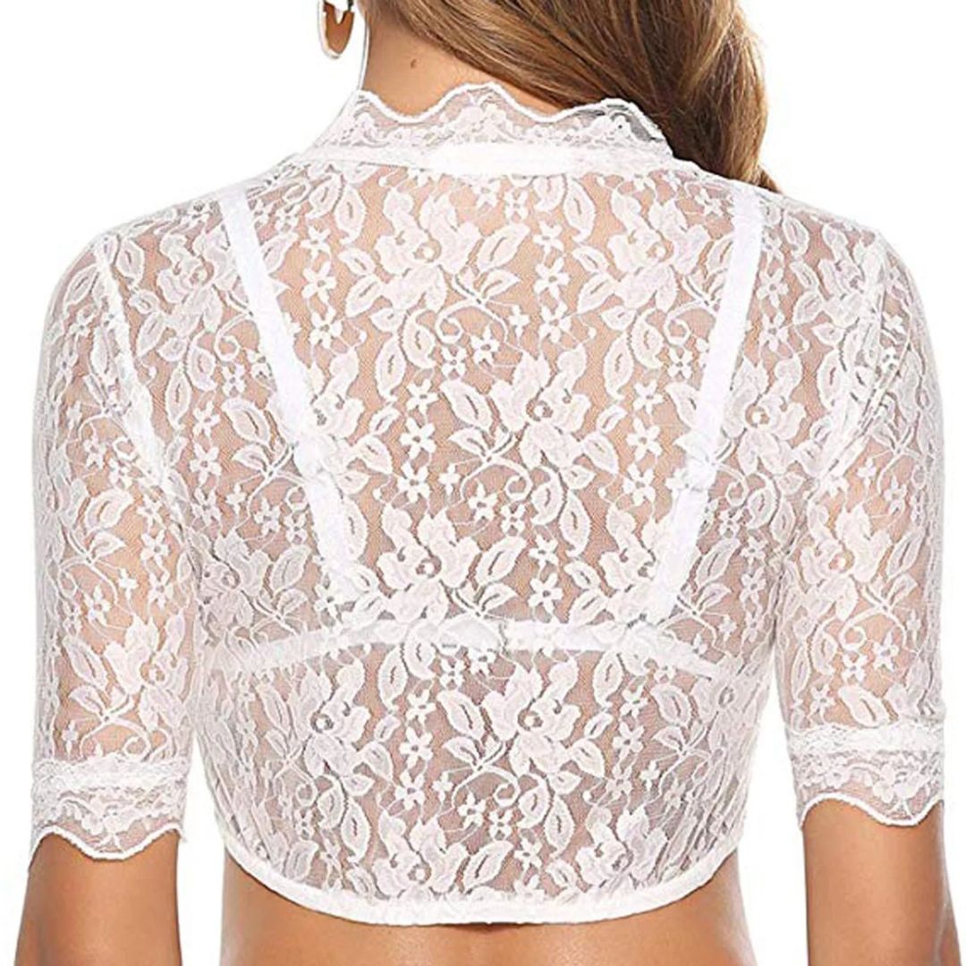 Women's Lace Oktoberfest Dirndl Top -  Oktoberfest Outfit