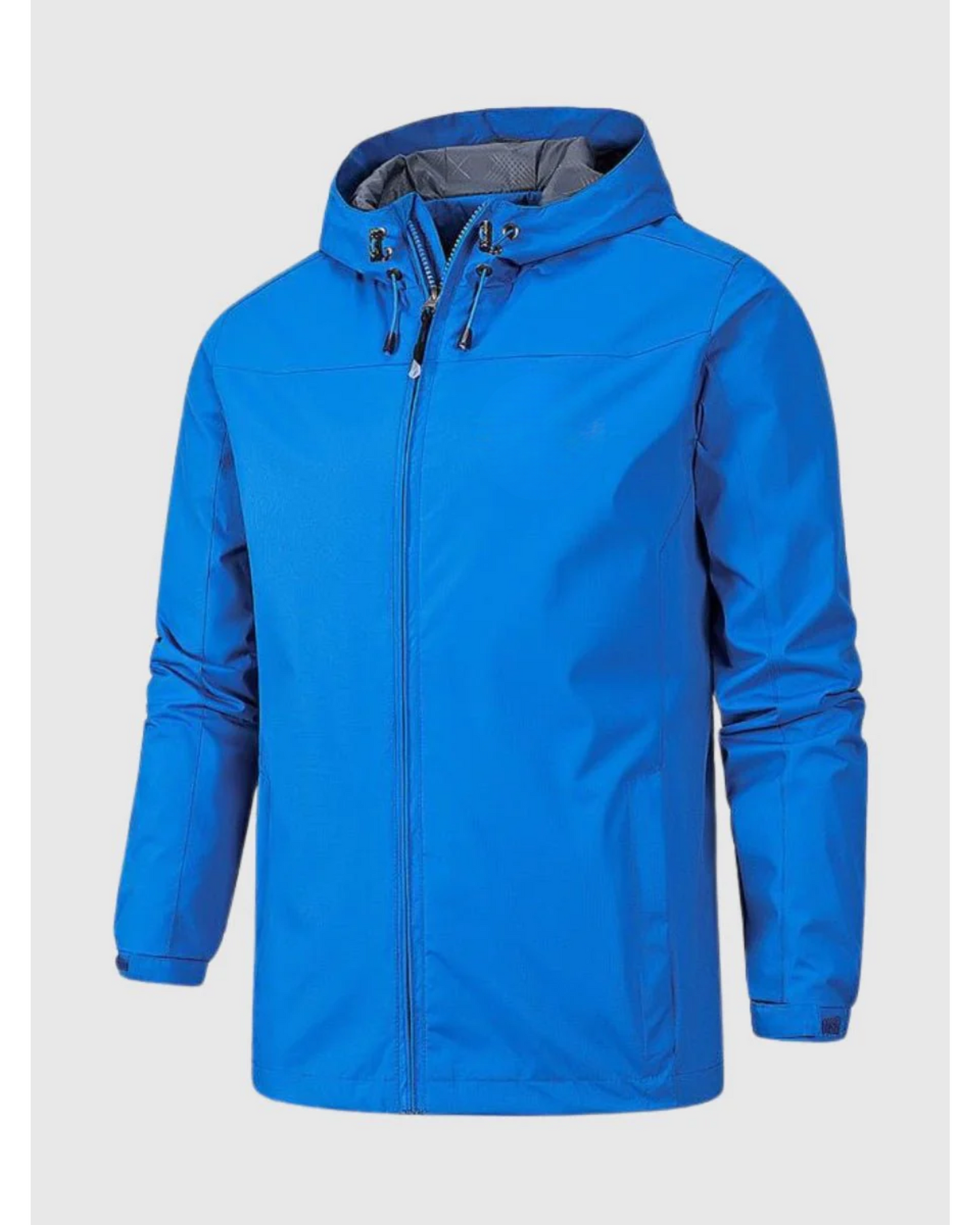 Mikael | Waterproof rain jacket with hood and lightweight zipper