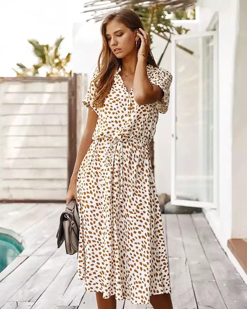 Solara Dress – Casual Elegance in A-line with Summer Feeling