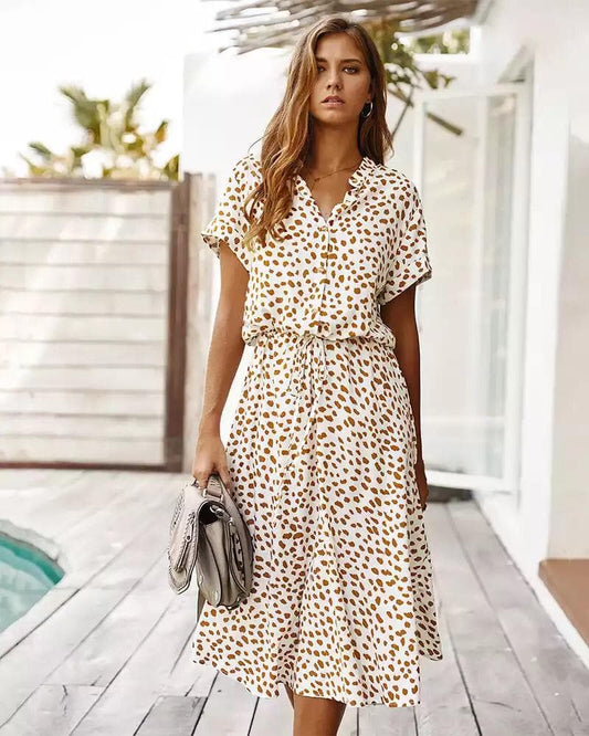 Solara Dress – Casual Elegance in A-line with Summer Feeling