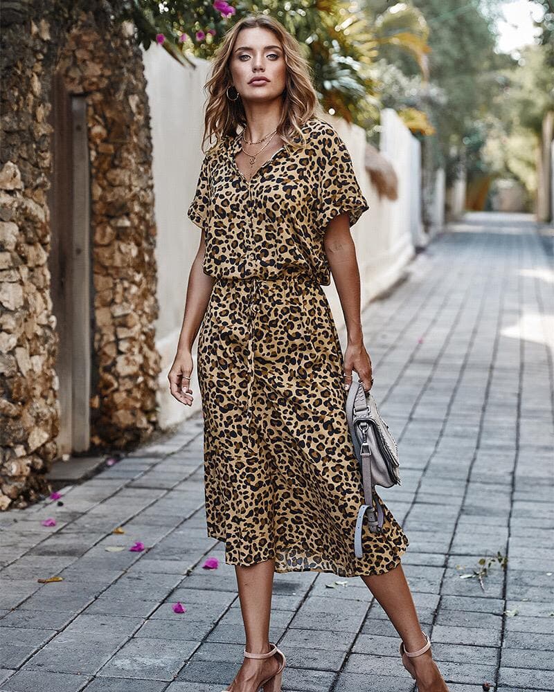 Solara Dress – Casual Elegance in A-line with Summer Feeling