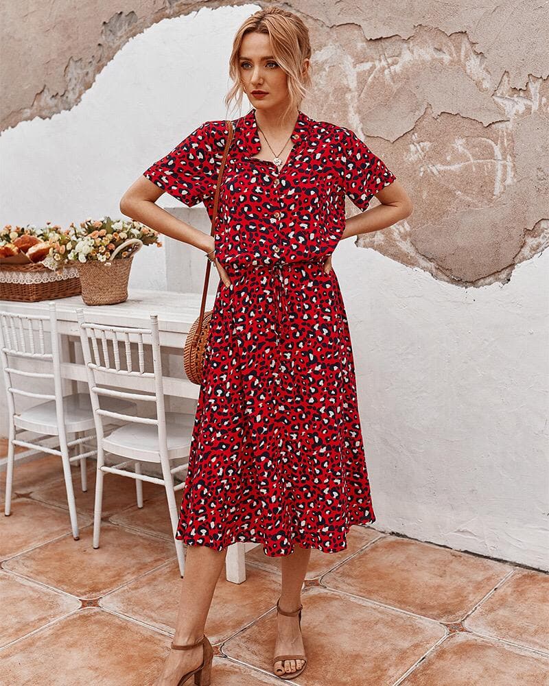 Solara Dress – Casual Elegance in A-line with Summer Feeling