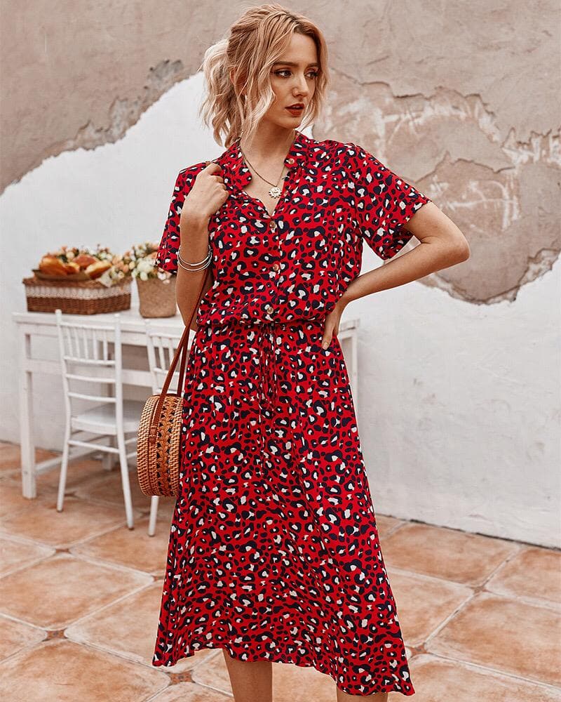 Solara Dress – Casual Elegance in A-line with Summer Feeling