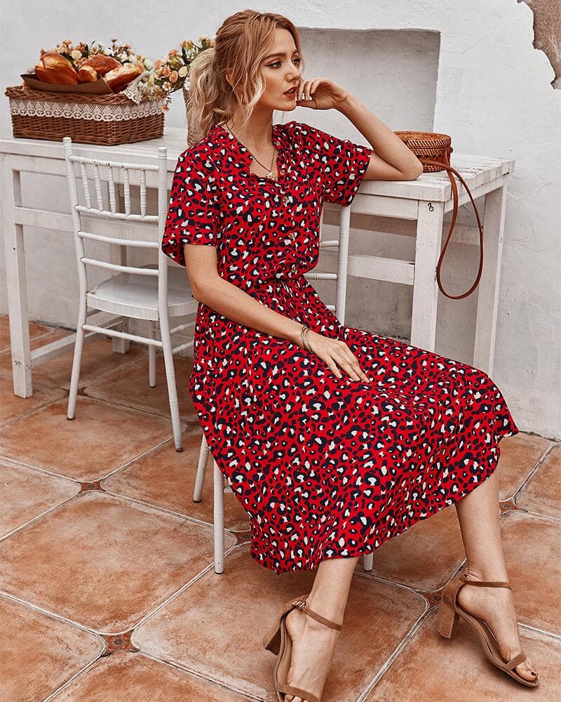 Solara Dress – Casual Elegance in A-line with Summer Feeling