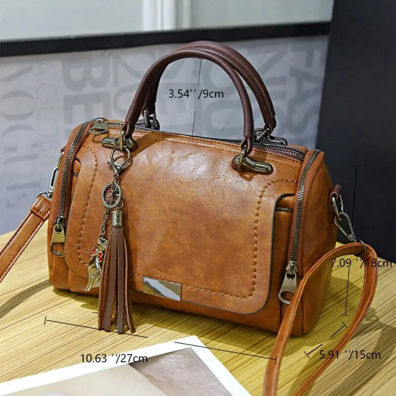 ELVINA™ | Elegant retro skuldertaske til kvinder