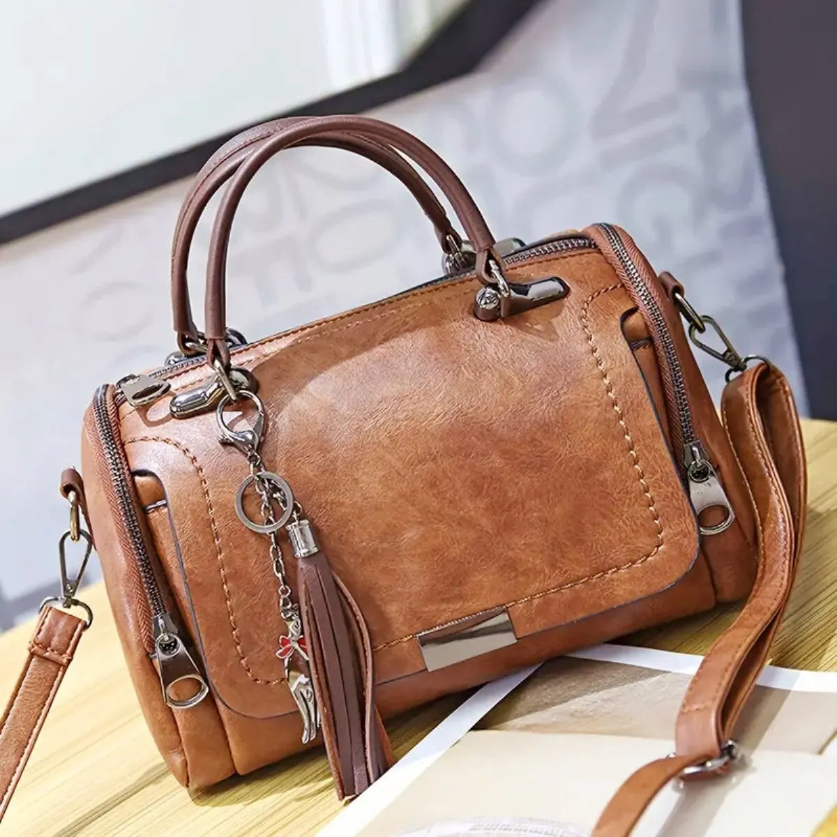 ELVINA™ | Elegant retro skuldertaske til kvinder