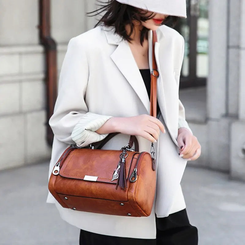 ELVINA™ | Elegant retro skuldertaske til kvinder