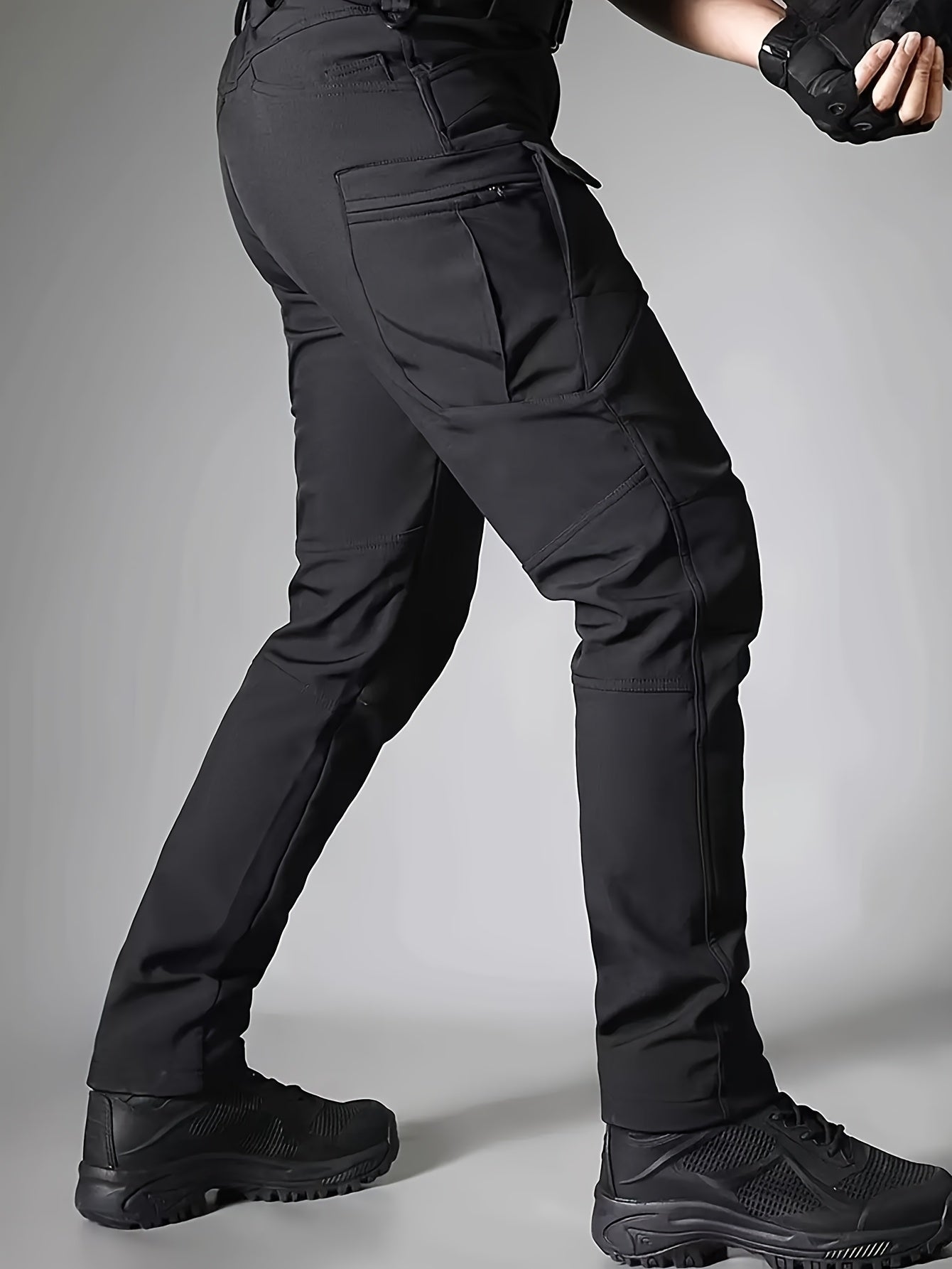 Nordhavn™ | 2-piece Winter Outdoor Set for Men – Fleece Jacket with Hood & Multi-pocket Pants