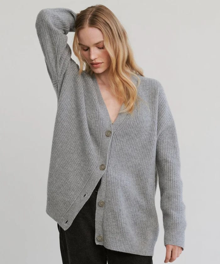 Helaina Casual Cardigan til Kvinder – Moderne Vinterstrikketrøje
