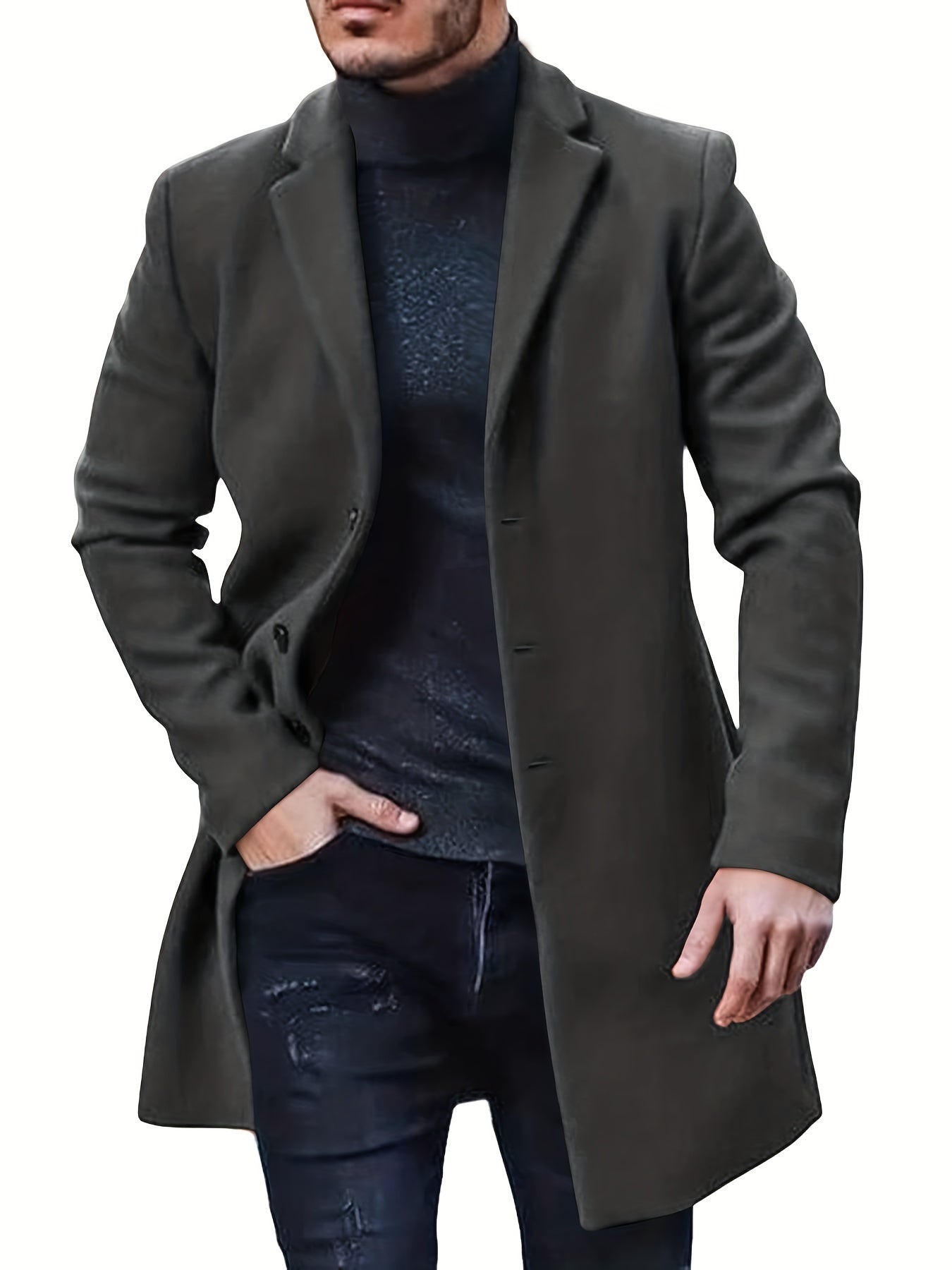VINCENT™ | Ledig Retro Trench Vinterjakke til Herre