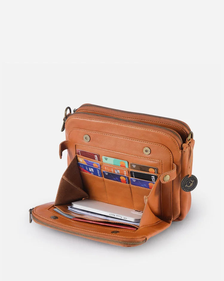 SELENE™ | Luksuriøs Læder Crossbody Taske til Kvinder