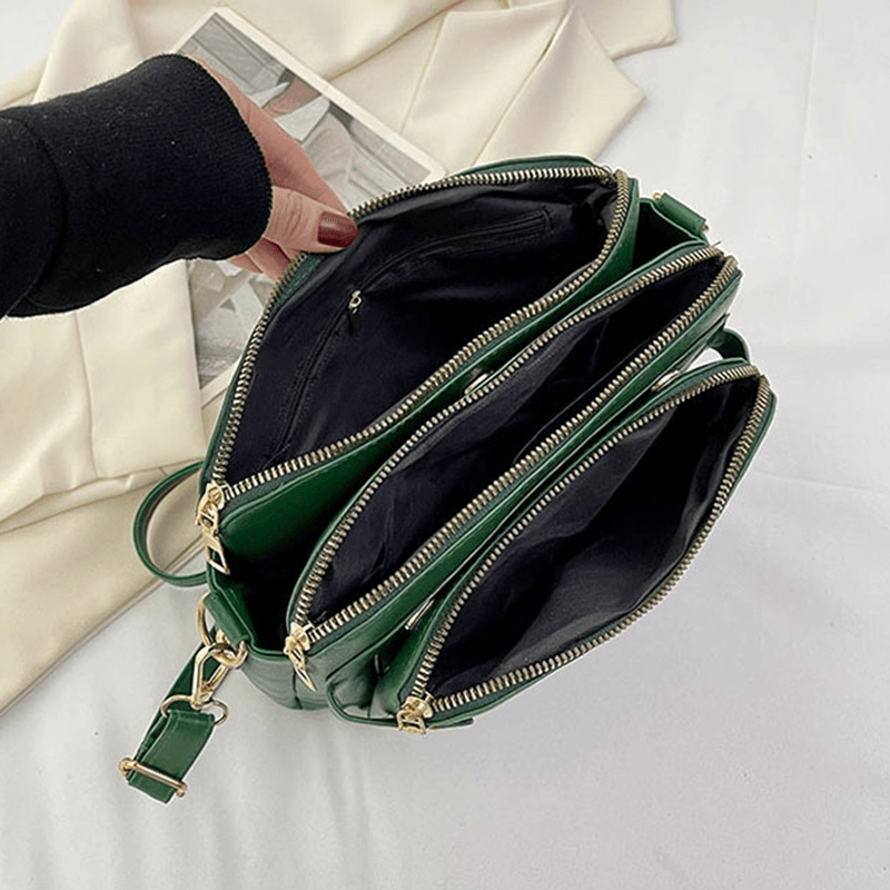 SELENE™ | Luksuriøs Læder Crossbody Taske til Kvinder